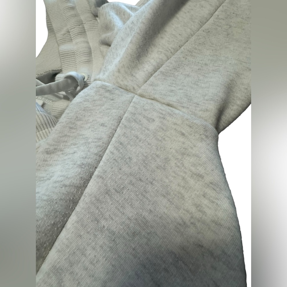 Athleta Grey Joggers Ankle Zip Tie Waist Size XS - Picture 12 of 14